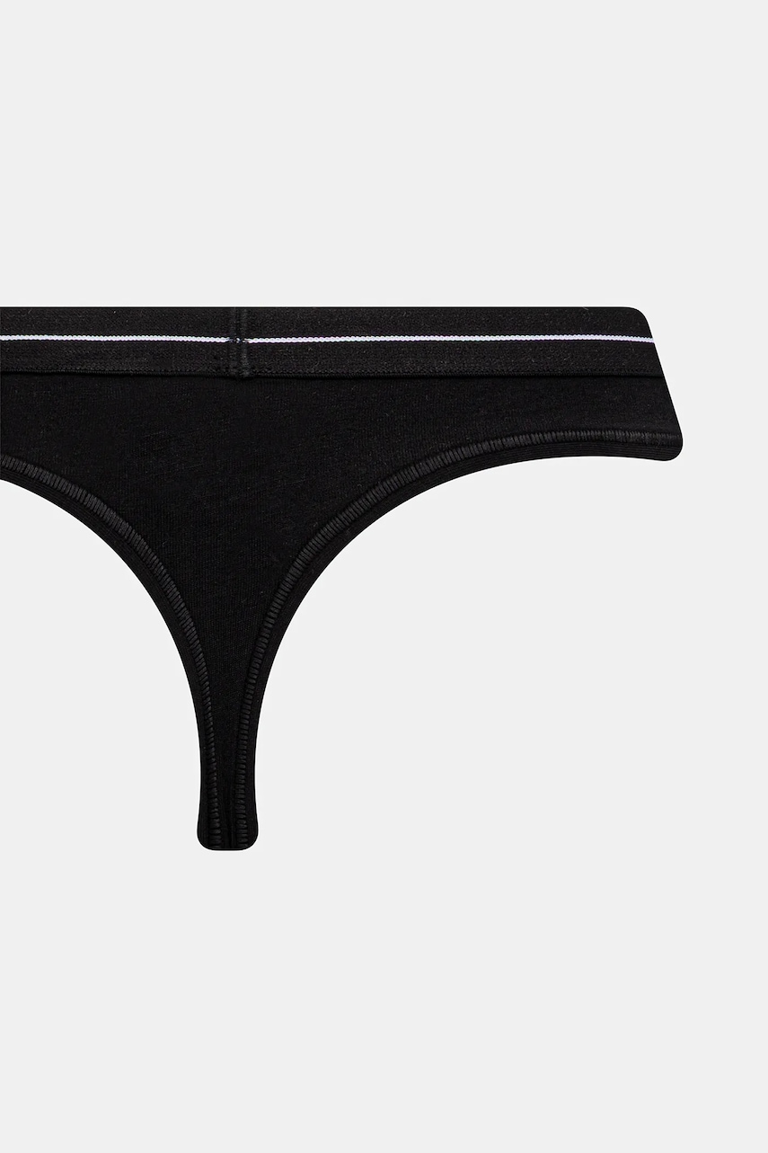BOSS tangá dámske bavlnené s elastanom 3P THONG 3-pak