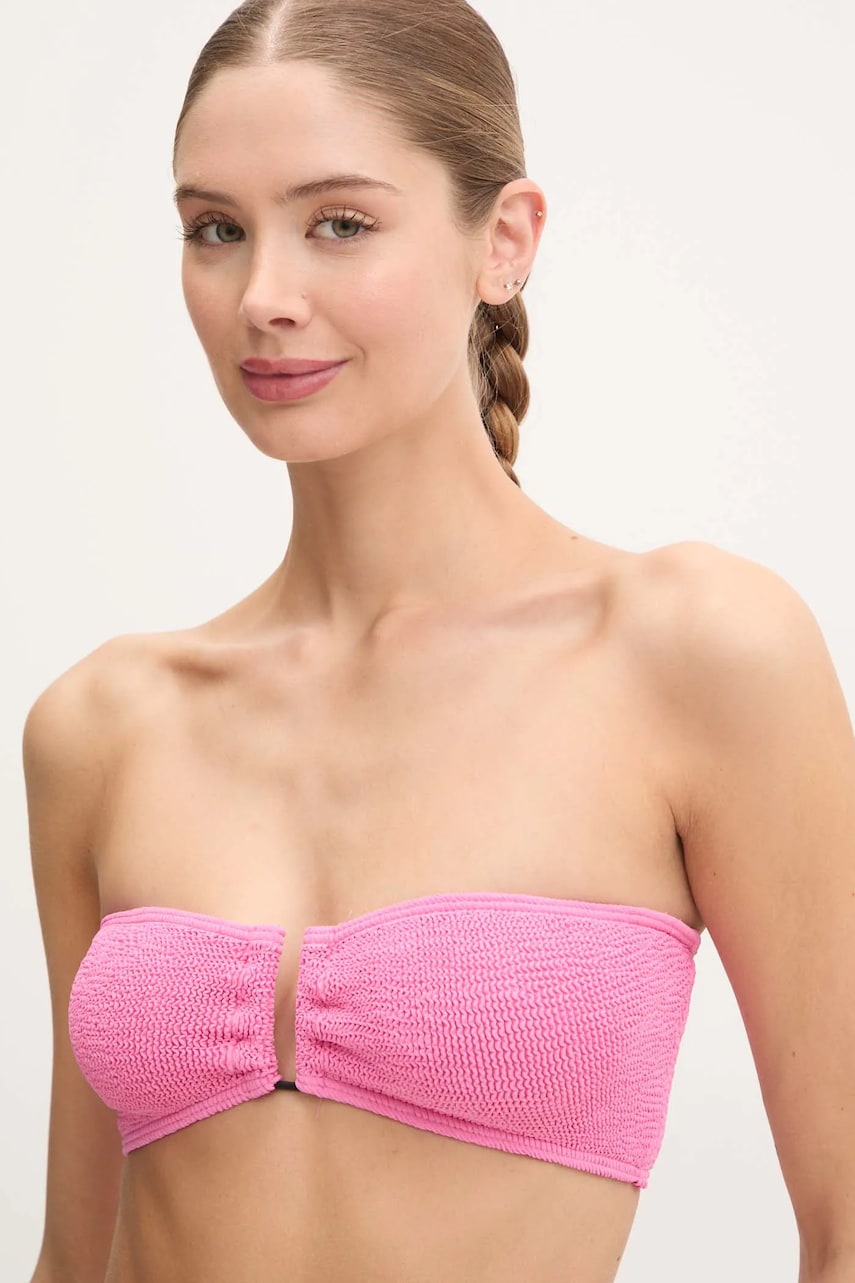 Bond Eye sutien de baie BLAKE culoarea negru, cupa moale, BOUND305 Bond Eye sutien de baie BLAKE culoarea negru, cupa moale, BOUND305