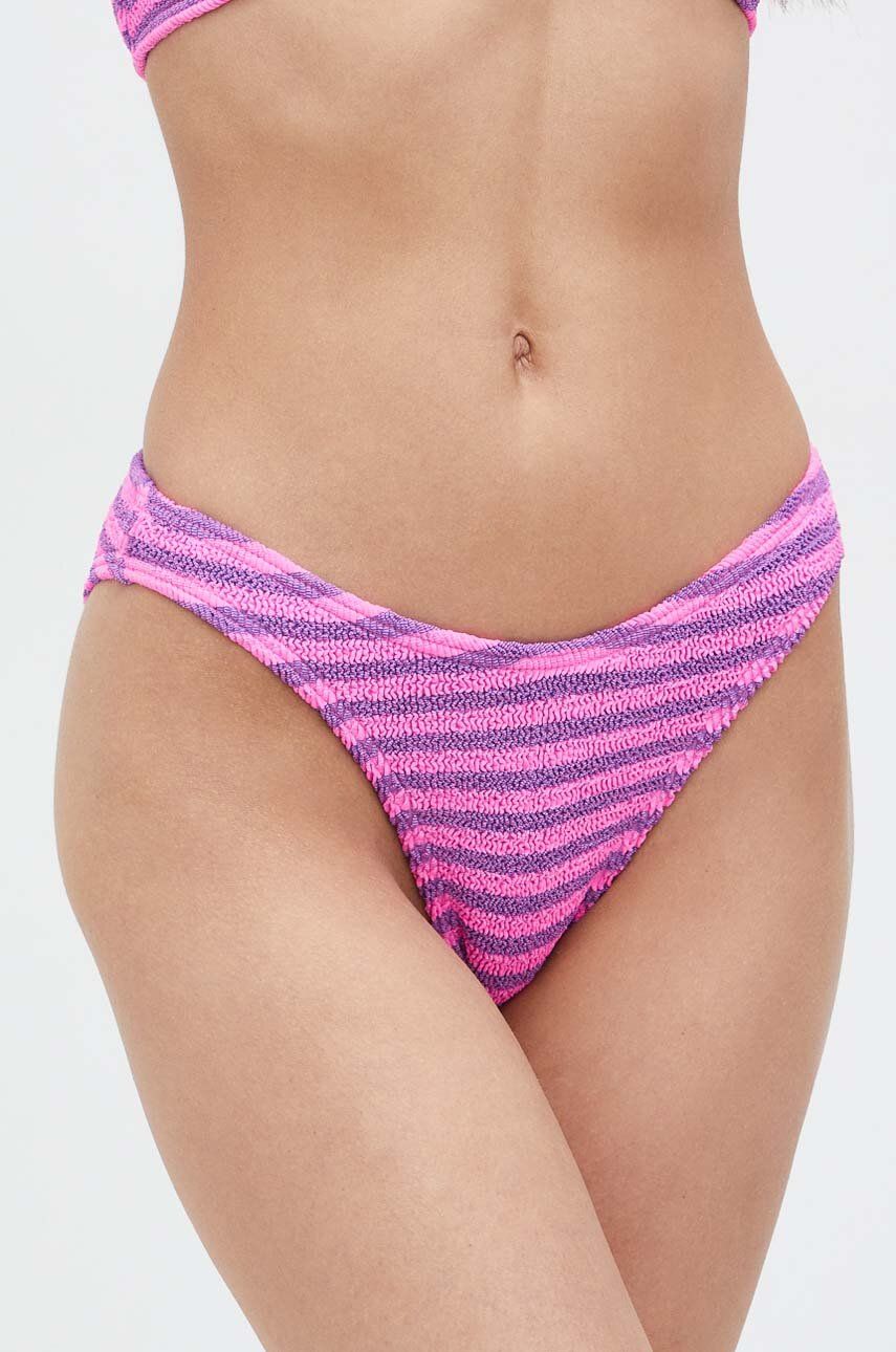 Bond Eye chiloti de baie culoarea violet