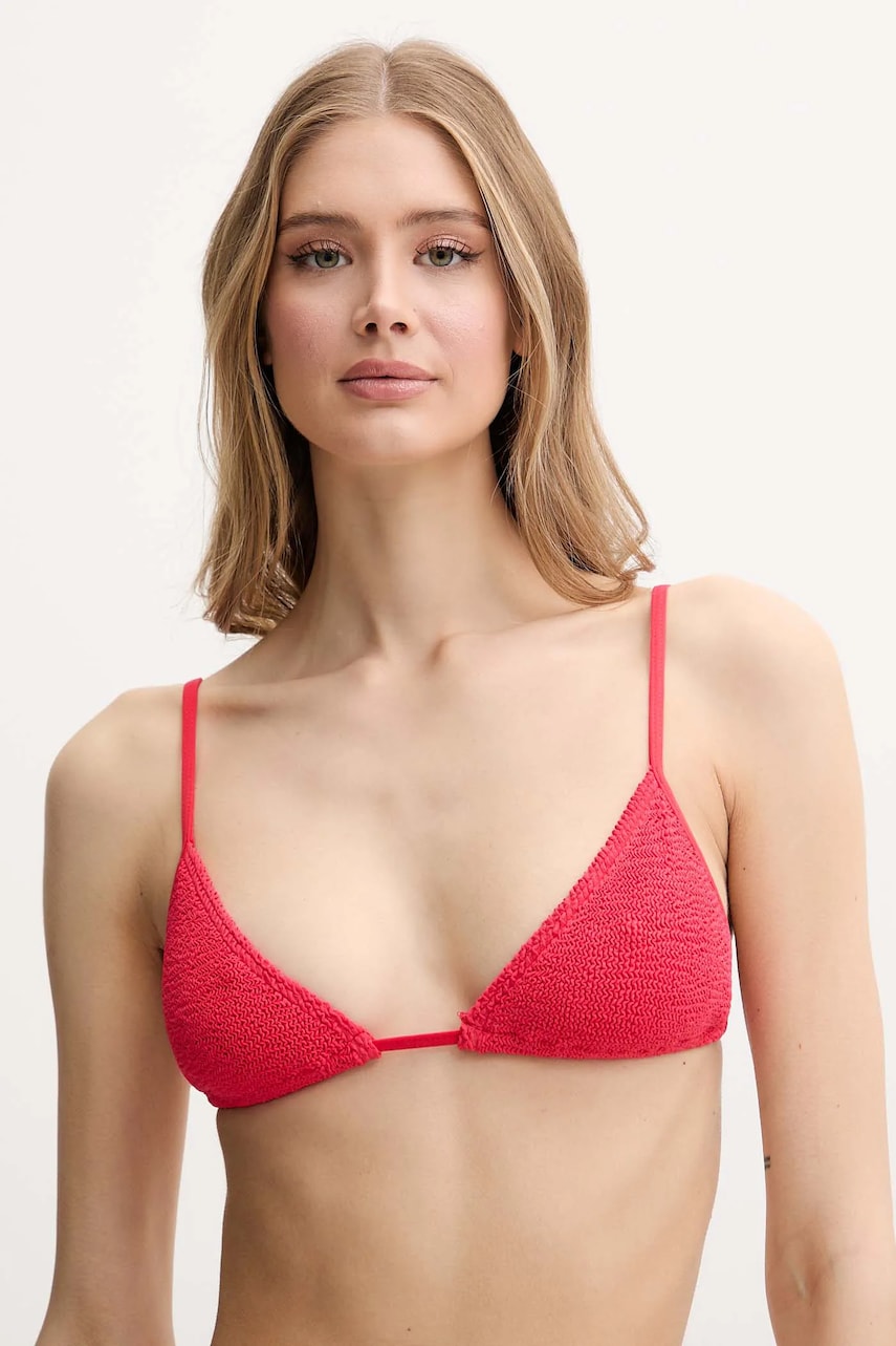 Bond Eye sutien de baie LUANA culoarea gri, cupa moale, BOUND366 Bond Eye sutien de baie LUANA culoarea gri, cupa moale, BOUND366