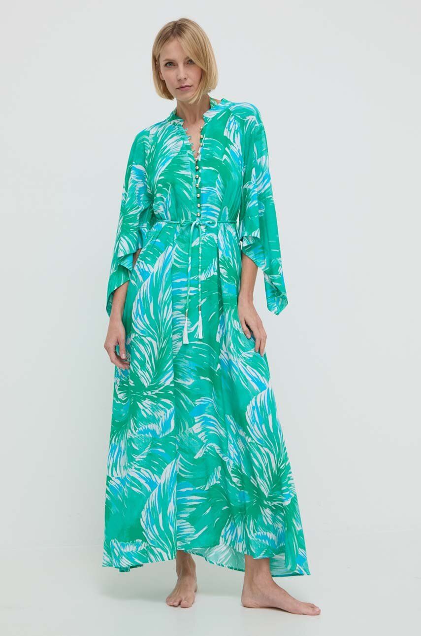 Melissa Odabash rochie de plaja culoarea verde