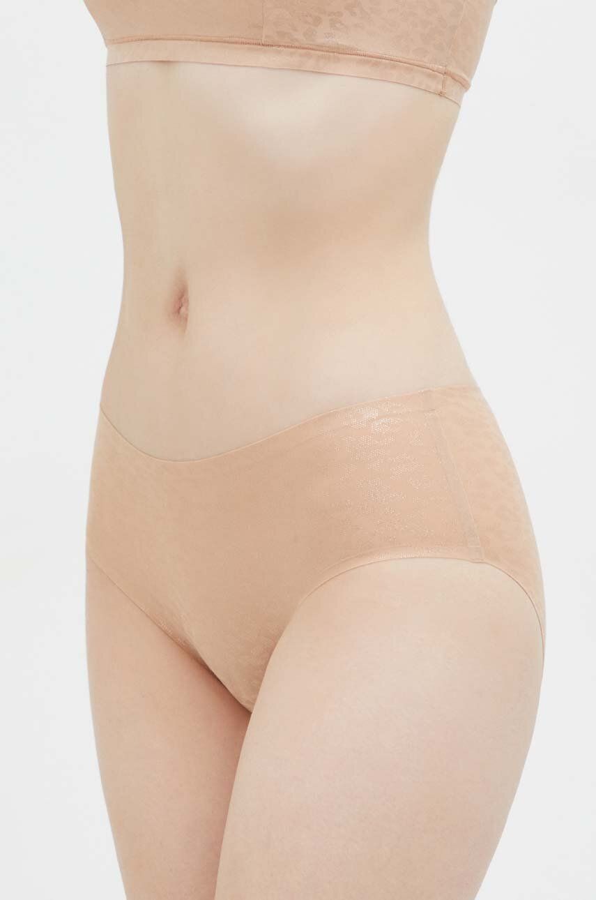 Chantelle chiloti SOFT STRETCH culoarea maro