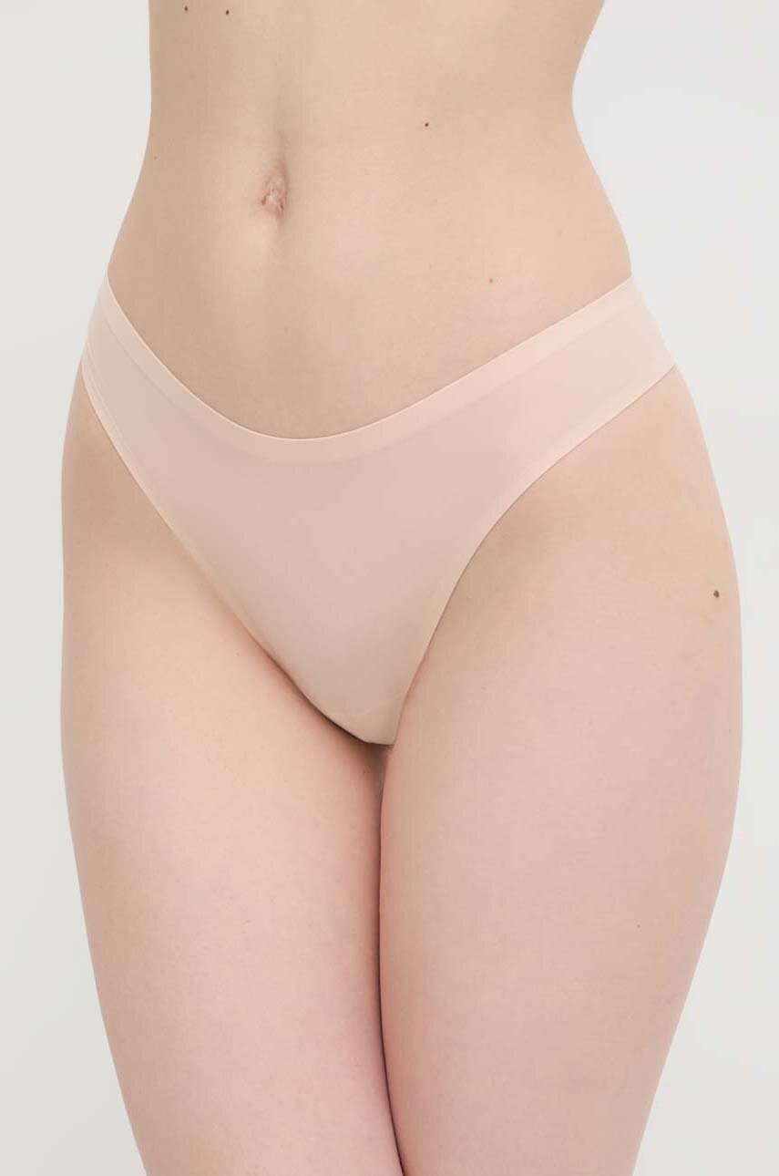 Chantelle chiloti SOFT STRETCH culoarea bej