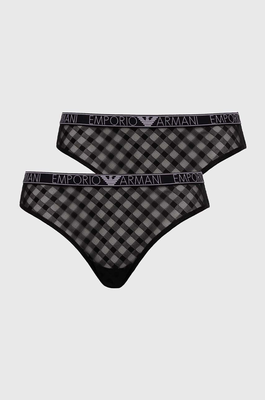 Emporio Armani Underwear chiloti culoarea negru, 162948 4R208