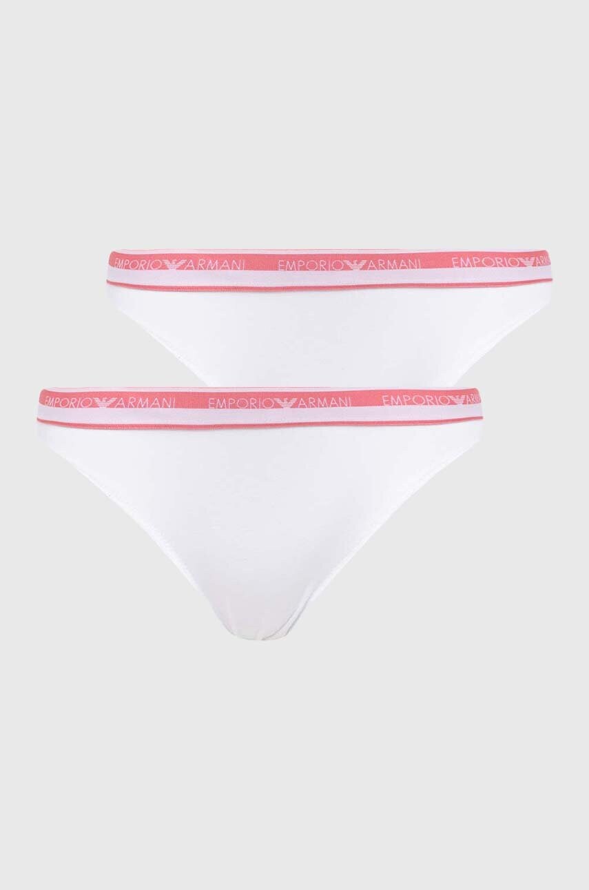 

Бикини Emporio Armani Underwear (2 чифта) в бяло 163334 4R227, Бял