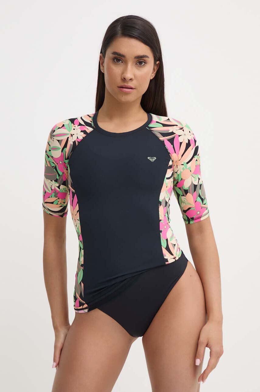 

Тениска за плуване Roxy в черно ERJWR03741, Черен