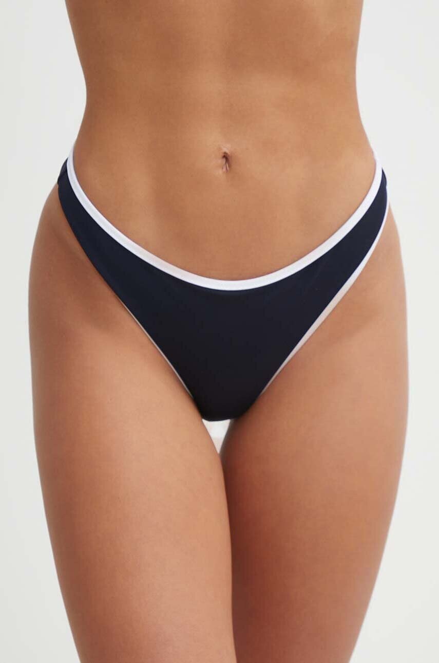 Levně Plavkové kalhotky Tommy Hilfiger tmavomodrá barva, UW0UW05400