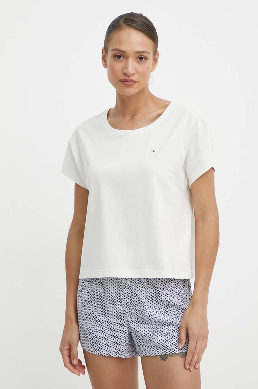 

Пижама Tommy Hilfiger в бежово UW0UW05226, Бежов
