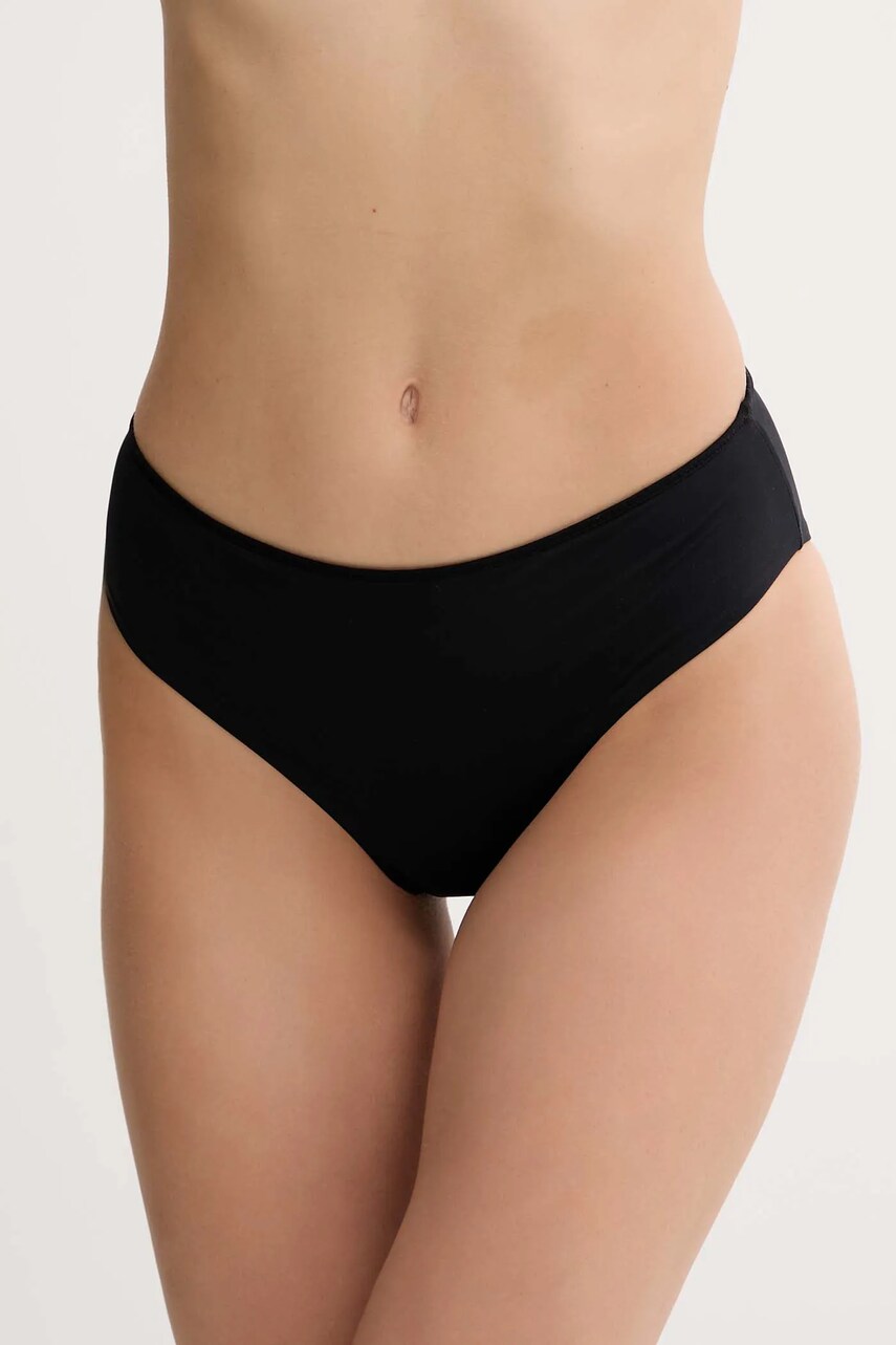 United Colors of Benetton chiloti de baie culoarea negru