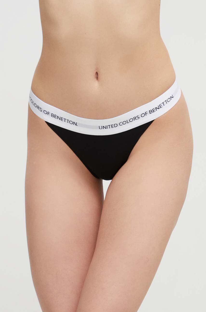 United Colors of Benetton chiloti culoarea negru