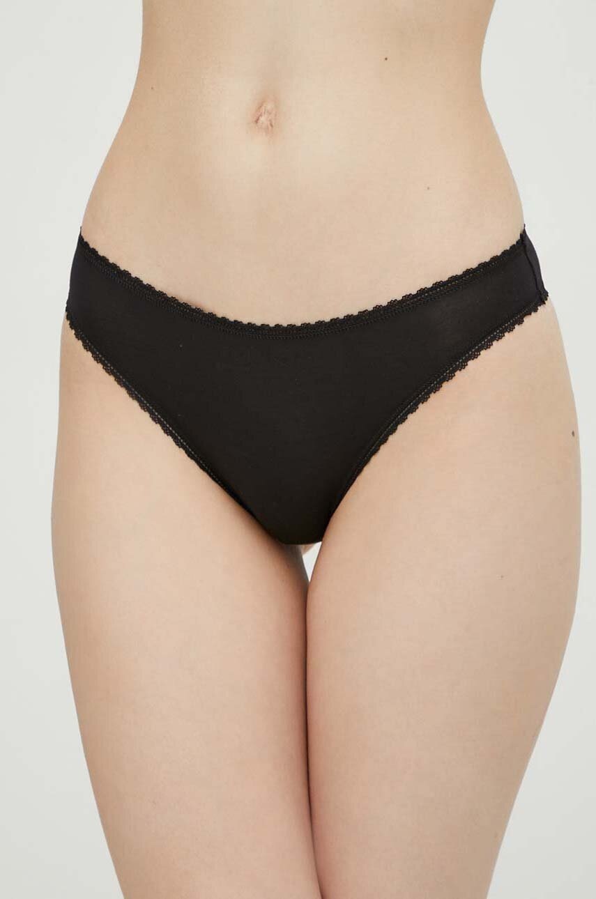 United Colors of Benetton chiloti brazilieni culoarea negru