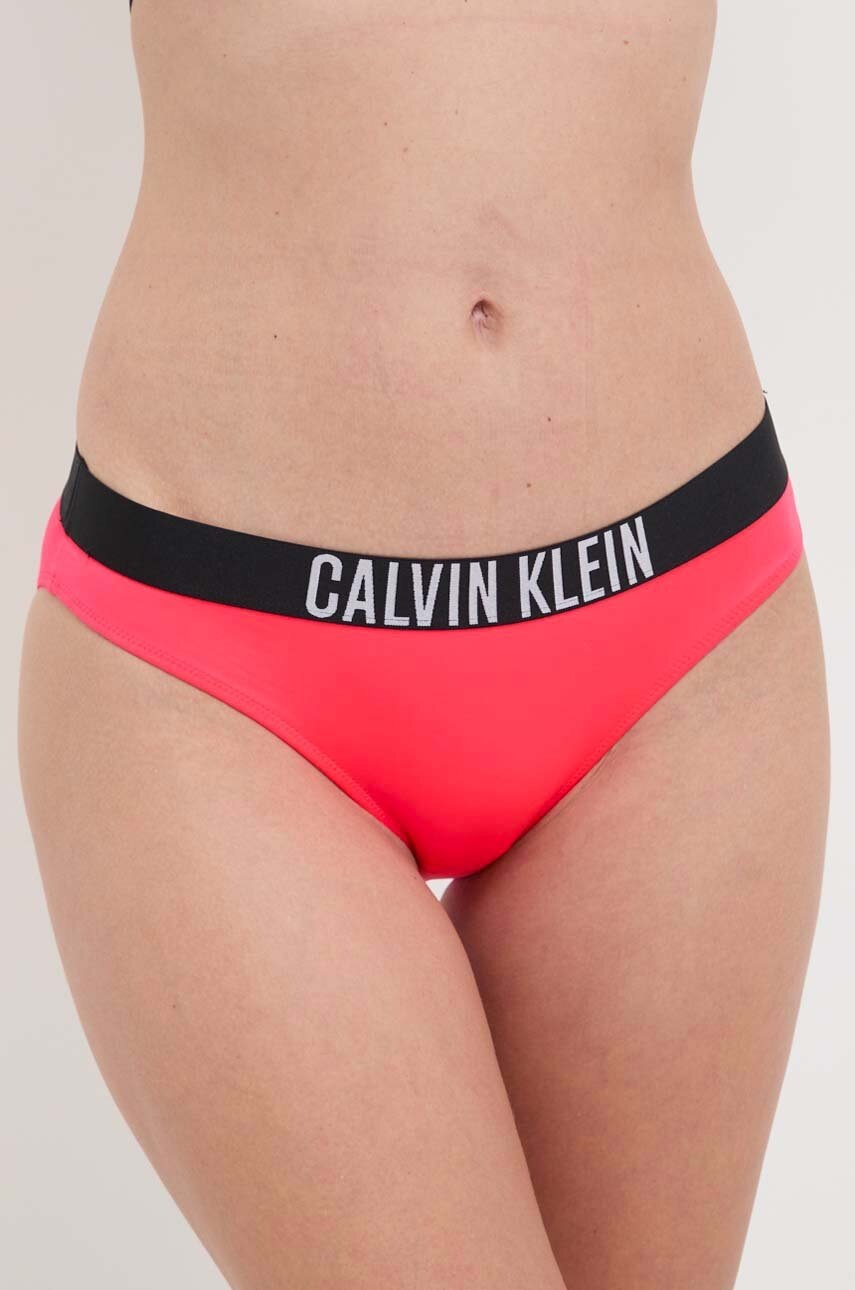

Долнище на бански Calvin Klein в червено KW0KW02509, Розов