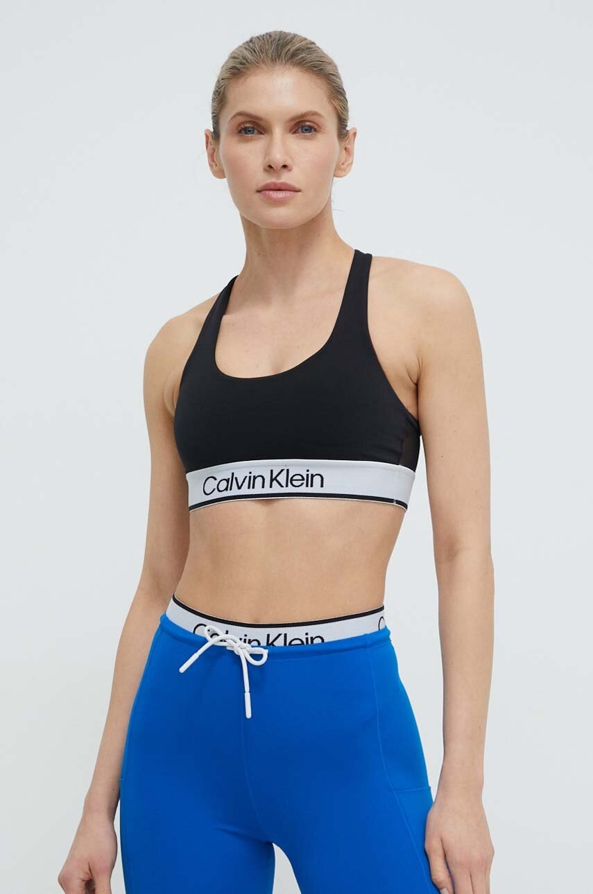 

Спортен сутиен Calvin Klein Performance в черно, Черен