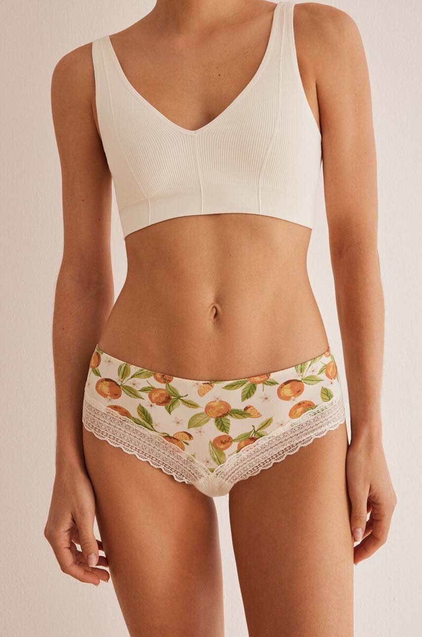 

Бикини тип бразилиана women'secret SECOND ROUND в синьо PL505853, Многоцветен