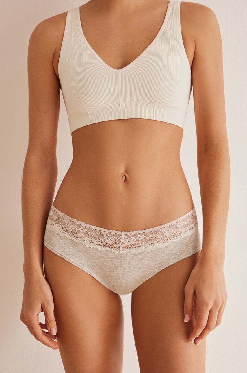 

Бикини women'secret SECOND ROUND в сиво 877605, Сив