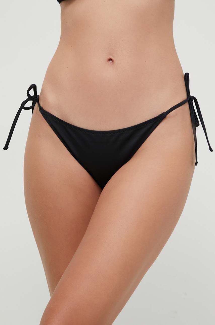Levně Plavkové kalhotky Guess černá barva, E4GO00 LY00K