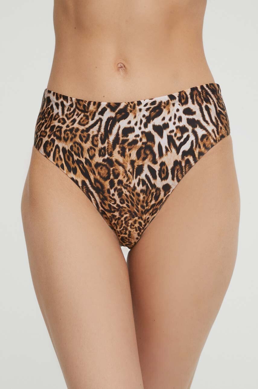 

Долнище на бански Guess в кафяво E4GO18 MC04R, Кафяв