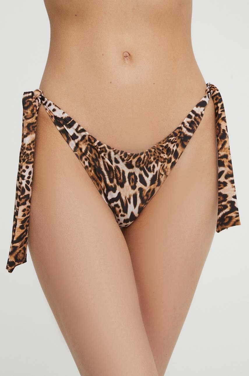 

Долнище на бански Guess в кафяво E4GO16 MC04R, Кафяв
