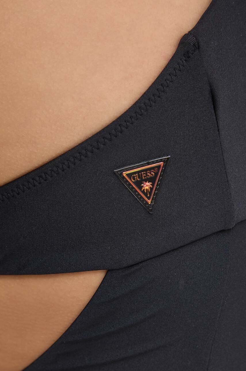 Guess egyrészes fürdőruha fekete, enyhén merevített kosaras, E4GJ51 KC620 termék 2. képe
