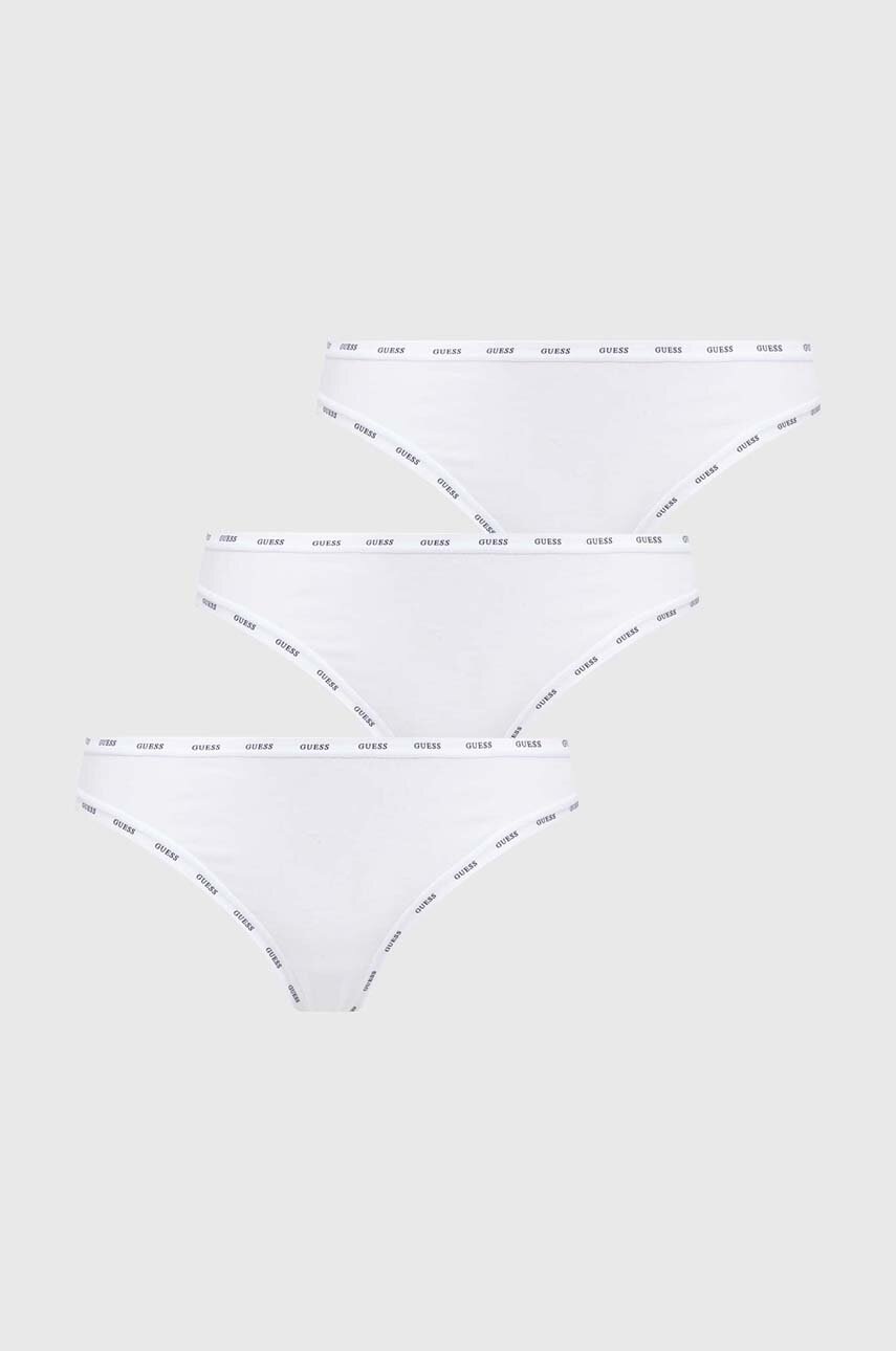 

Бикини тип бразилиана Guess (3 броя) в бяло O4GG14 K6YW1, Бял