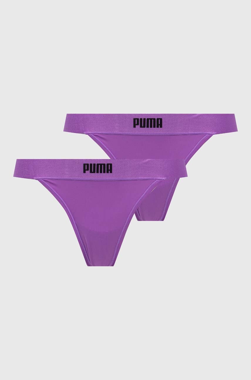 Puma tanga 2-pack culoarea violet, 938314