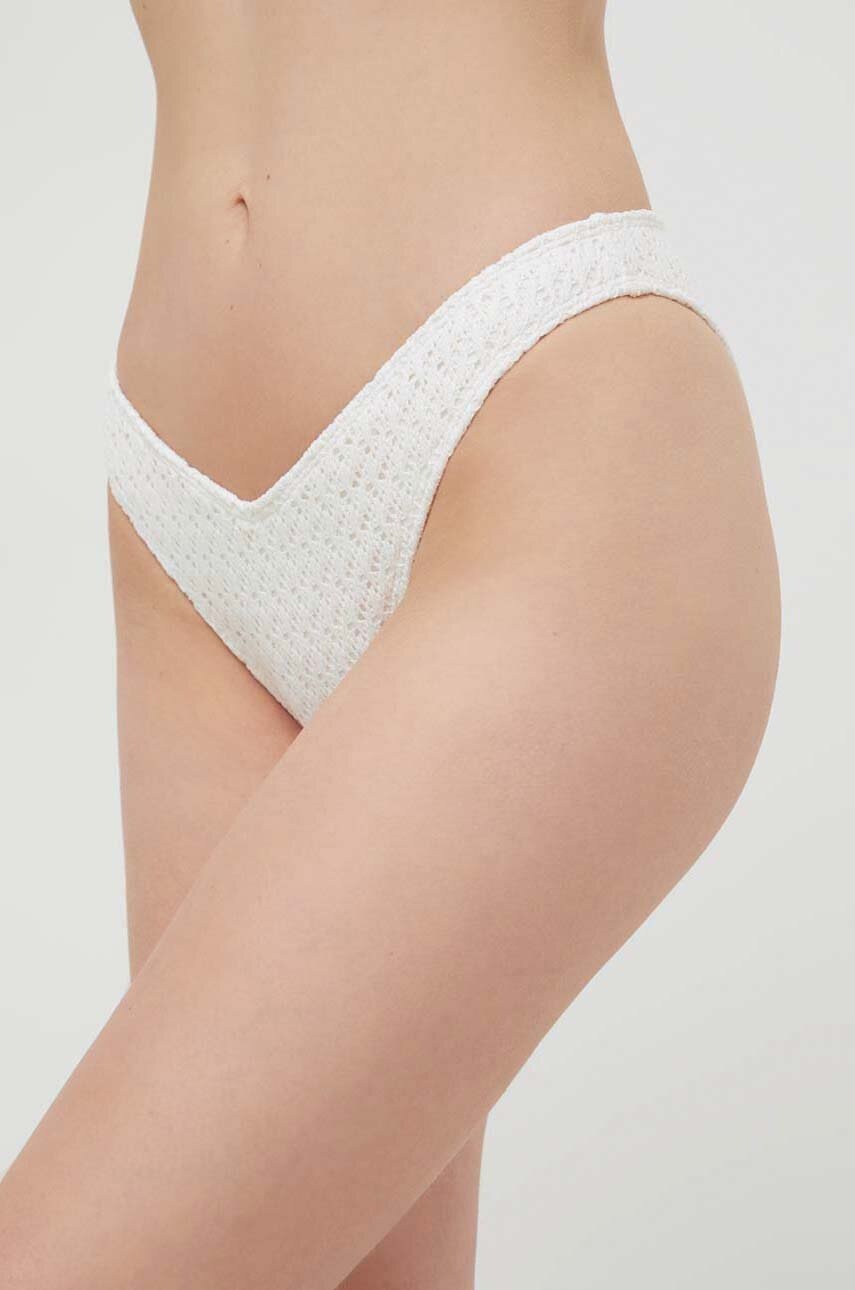 Hollister Co. chiloti de baie culoarea alb