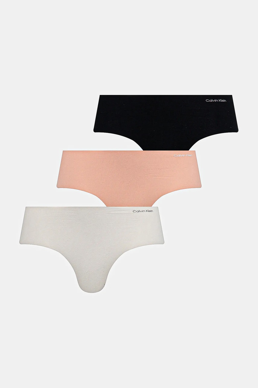 

Бикини Calvin Klein Underwear (3 броя) в синьо 000QD3559E, Черен