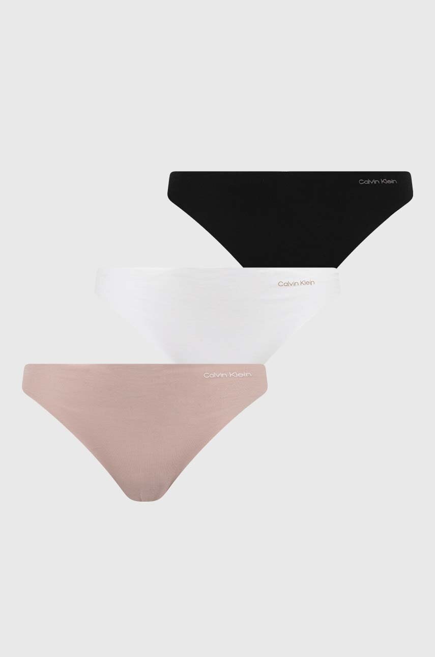 

Бикини Calvin Klein Underwear (3 броя) 000QD5200E, Многоцветен