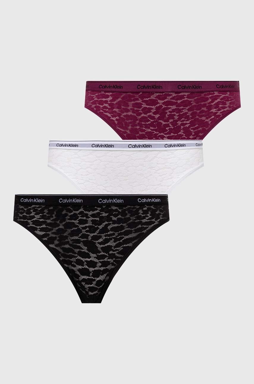 

Бикини тип бразилиана Calvin Klein Underwear (3 броя) 000QD5225E, Многоцветен