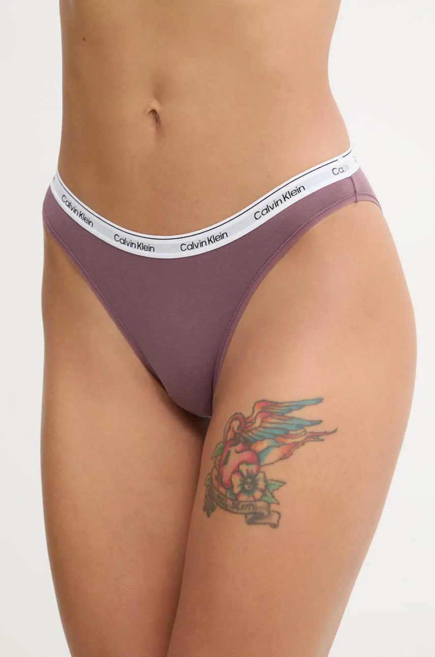

Бикини Calvin Klein Underwear в червено 000QD5044E, Червен