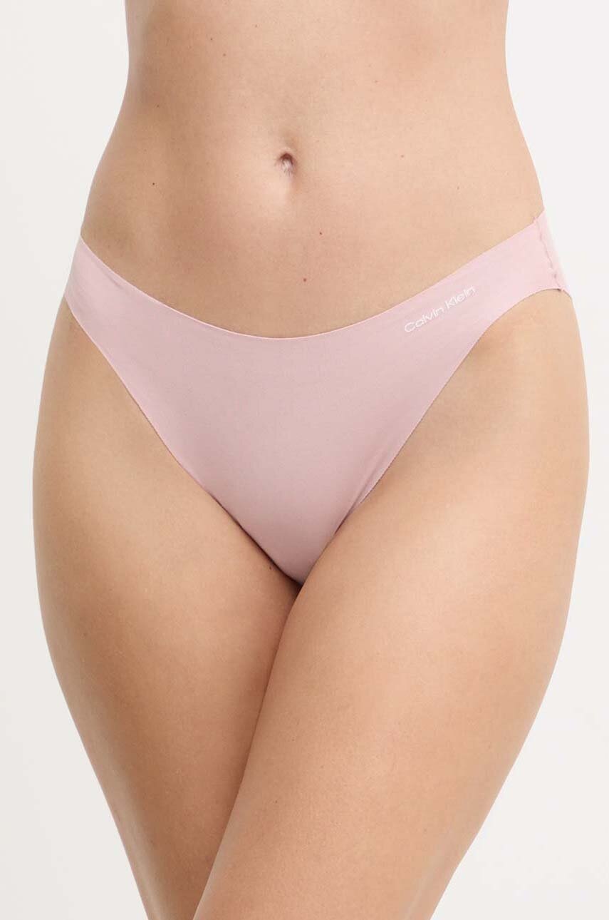 

Бикини Calvin Klein Underwear в розово 000QD5104E, Розов