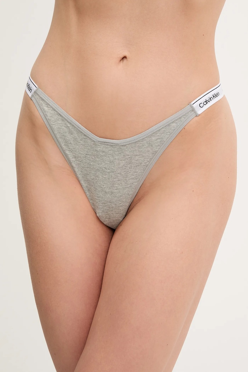 

Прашки Calvin Klein Underwear в сиво 000QD5157E, Сив