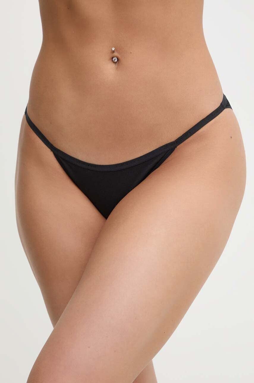 

Бикини Calvin Klein Underwear в черно 000QD5170E, Черен