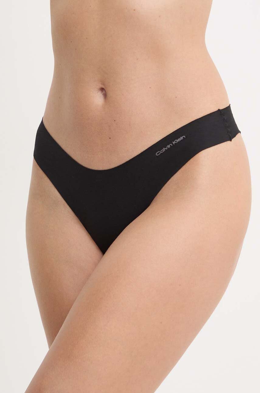 

Бикини тип бразилиана Calvin Klein Underwear в черно 000QD5188E, Черен