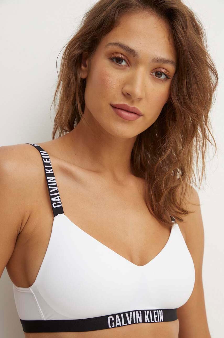 

Сутиен Calvin Klein Underwear в бяло с изчистен дизайн 000QF7659E, Бял
