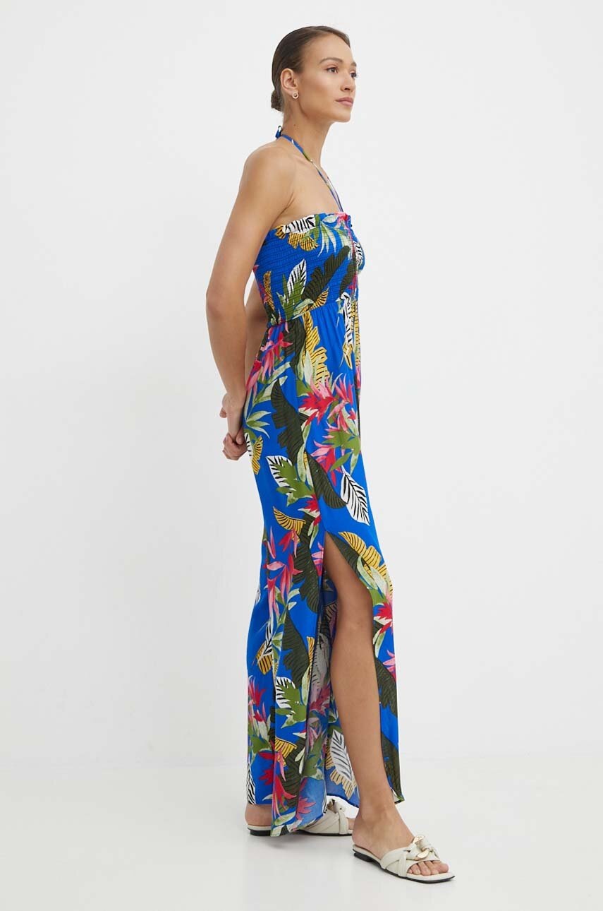 

Плажен гащеризон Desigual TROPICAL в синьо 24SWMW22, Син