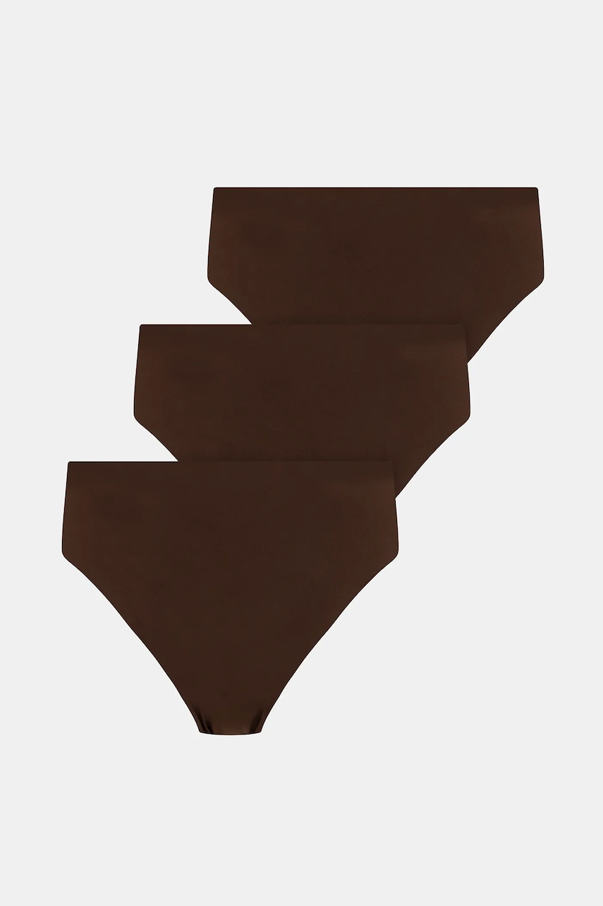 Under Armour brazyliany 3-pack kolor brązowy 25UUSHJ135