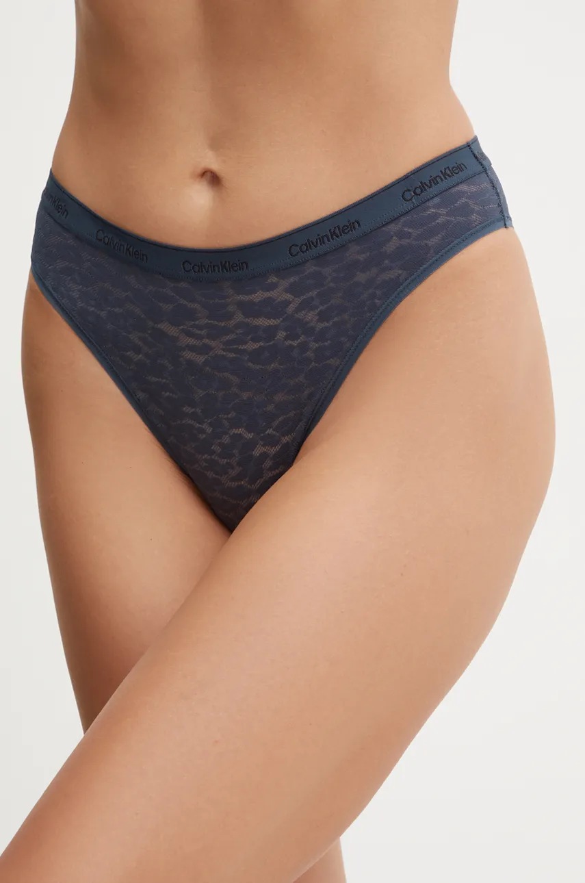 

Бикини тип бразилиана Calvin Klein Underwear в тъмносиньо 000QD5233E, Тъмносин