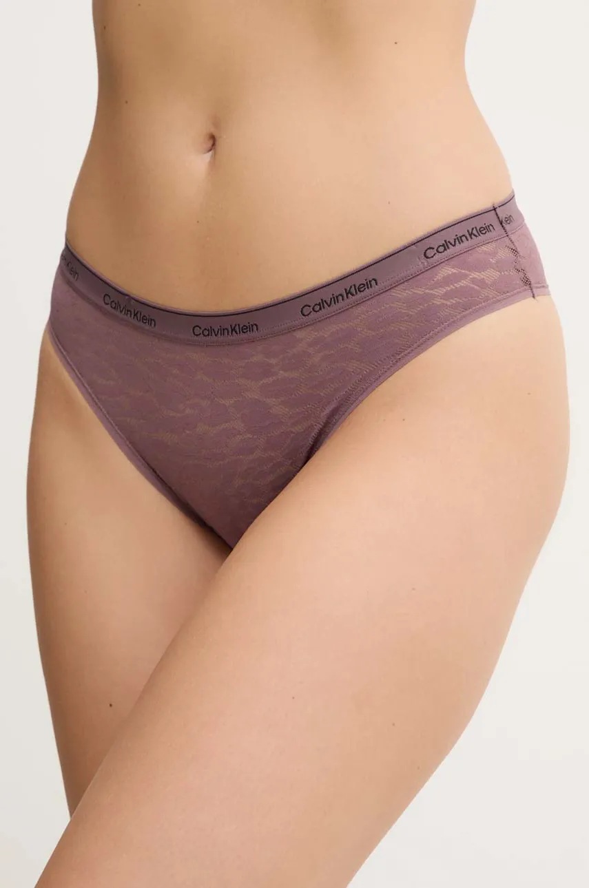 

Бикини тип бразилиана Calvin Klein Underwear в черно 000QD5233E, Червен