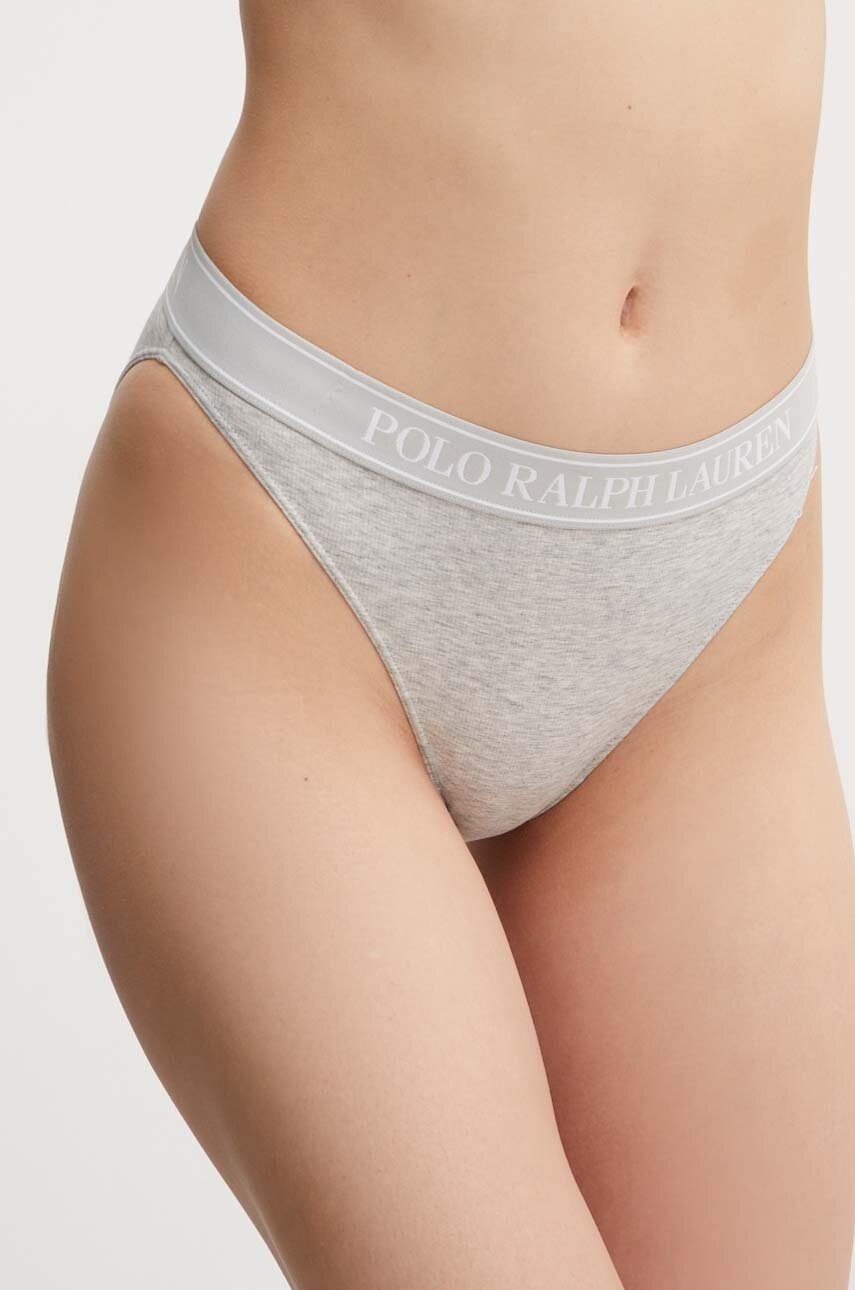 

Бикини Polo Ralph Lauren в сиво 4P2030, Сив