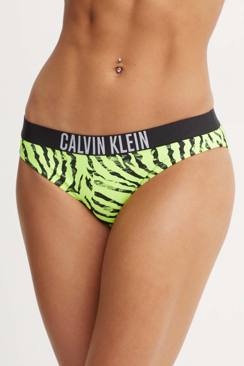 

Долнище на бански Calvin Klein в зелено KW0KW02337, Зелен