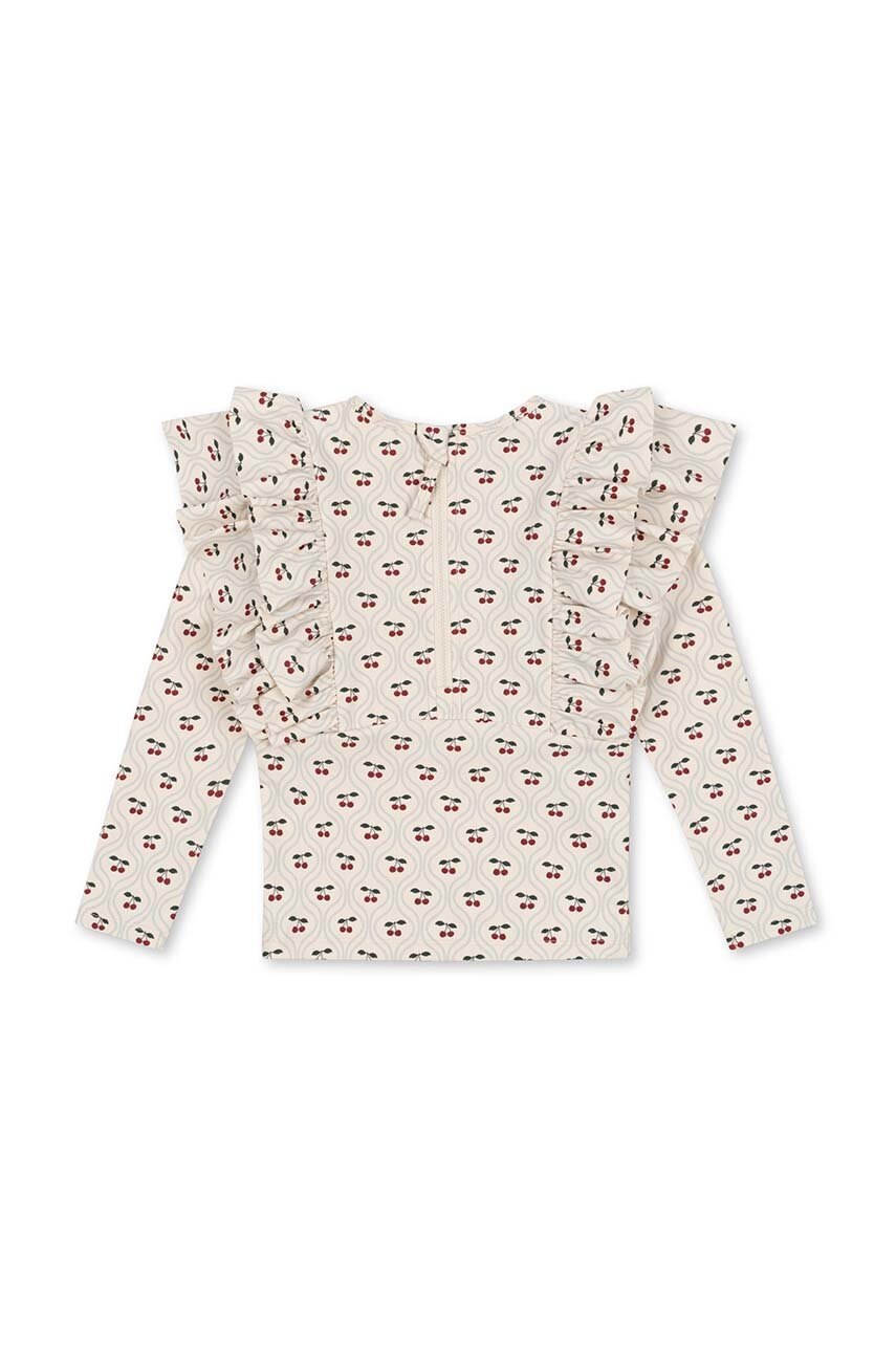 Детский лонгслив для плавания Konges Sløjd цвет розовый