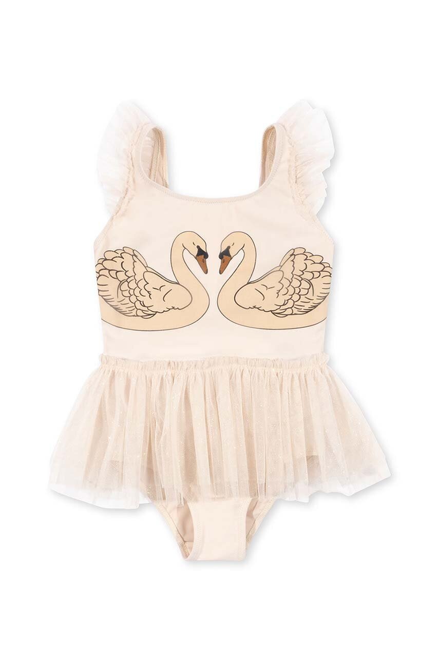 Детский слитный купальник Konges Sløjd цвет розовый