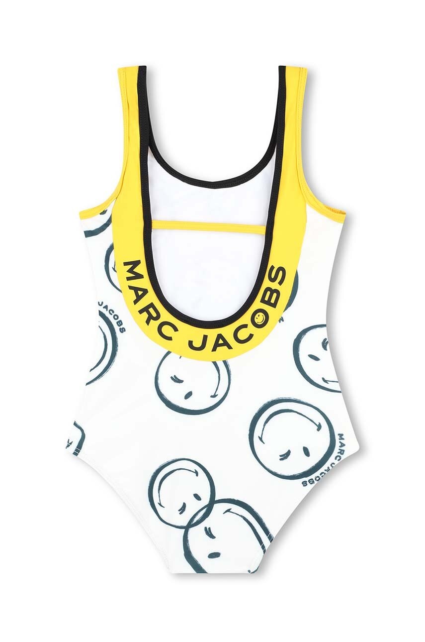 Детский слитный купальник Marc Jacobs цвет бежевый Детский слитный купальник Marc Jacobs цвет бежевый