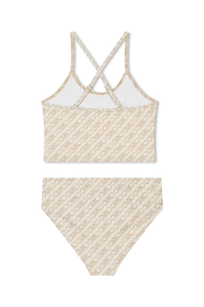 Детский раздельный купальник Michael Kors цвет бежевый в Днепре Детский раздельный купальник Michael Kors цвет бежевый в Днепре