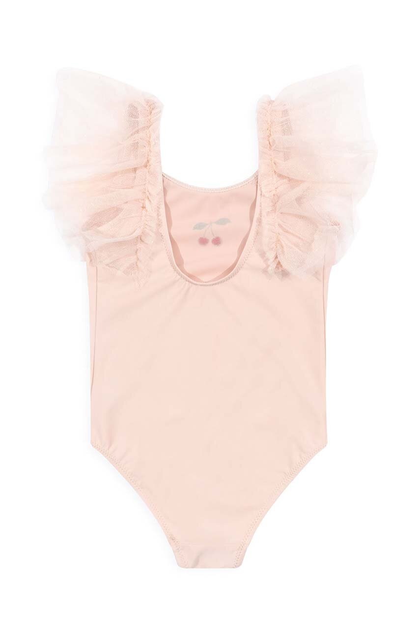 Детский слитный купальник Konges Sløjd цвет розовый Детский слитный купальник Konges Sløjd цвет розовый