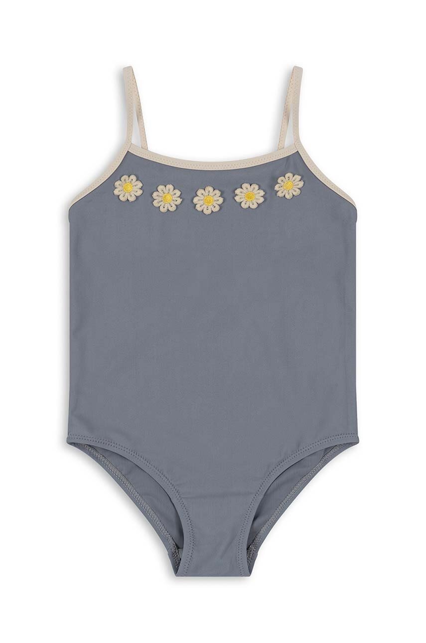 

Детски цял бански Konges Sløjd в синьо, Син