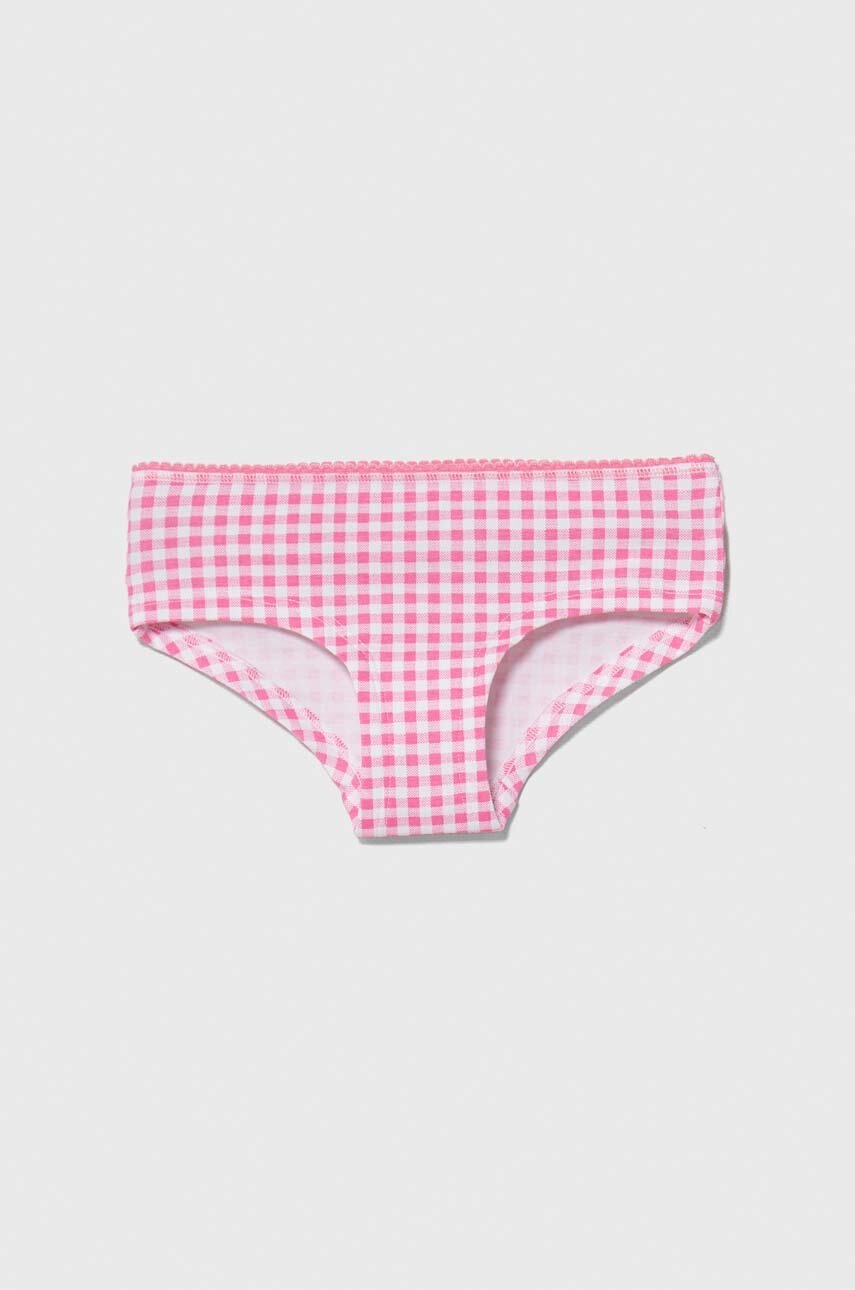 Детские трусы United Colors of Benetton 3 шт цвет розовый Детские трусы United Colors of Benetton 3 шт цвет розовый