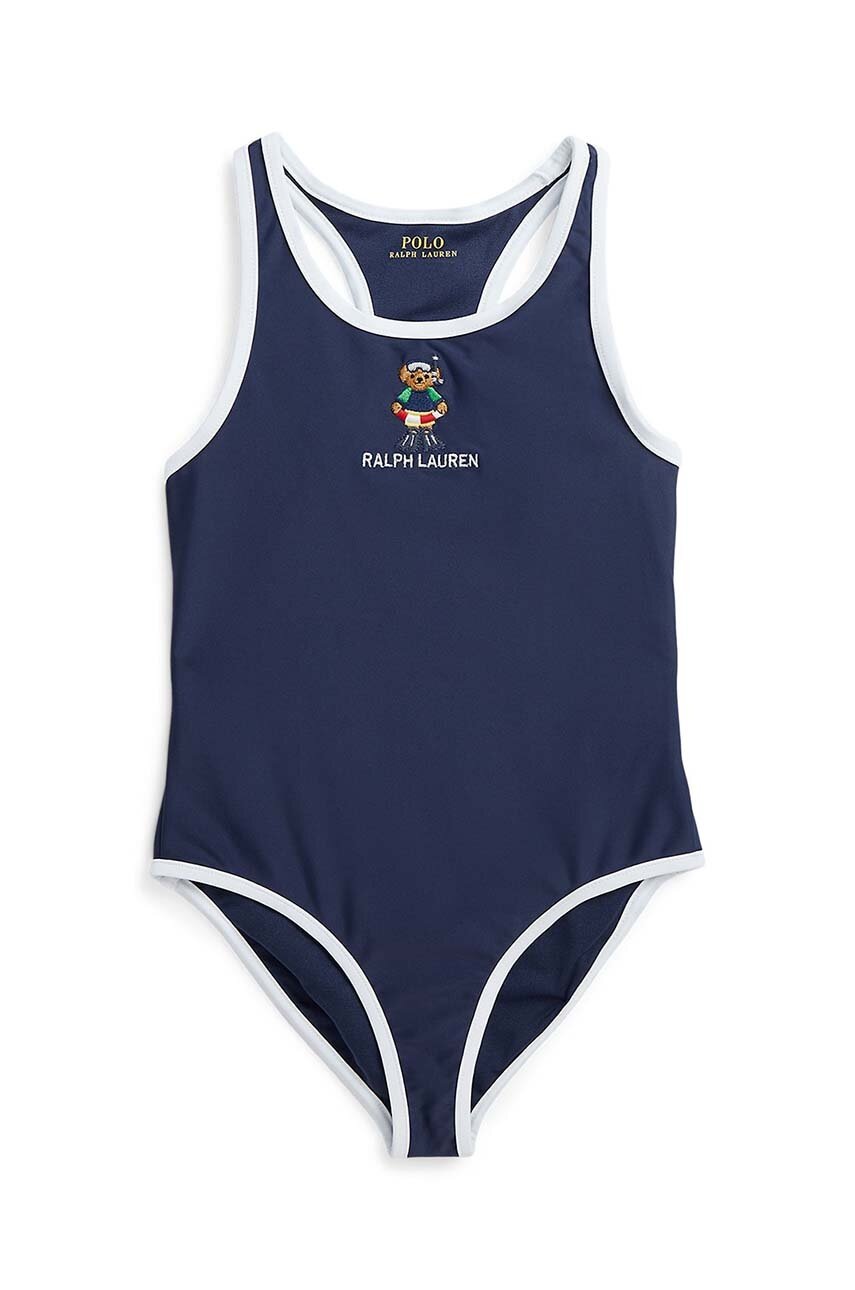 

Детски цял бански Polo Ralph Lauren в тъмносиньо, Тъмносин