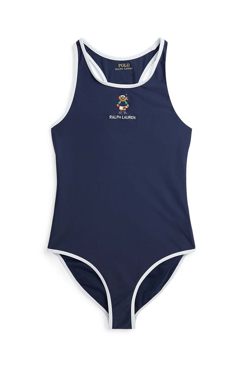 

Детски цял бански Polo Ralph Lauren в тъмносиньо, Тъмносин
